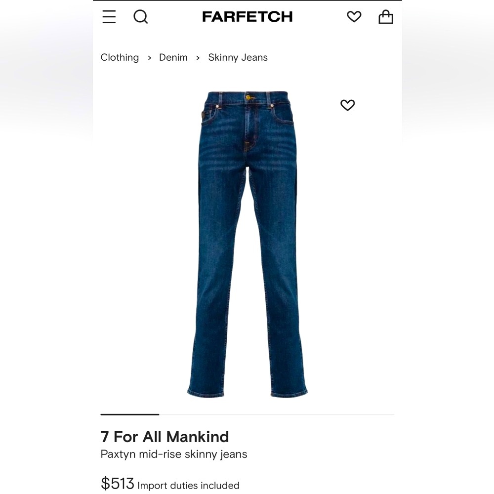𝐒𝐀𝐋𝐄🚨𝟕𝐅𝐎𝐑 𝐀𝐋𝐋 𝐌𝐀𝐍𝐊𝐈𝐍𝐃 Paxtyn jeans - Picture 6 of 6